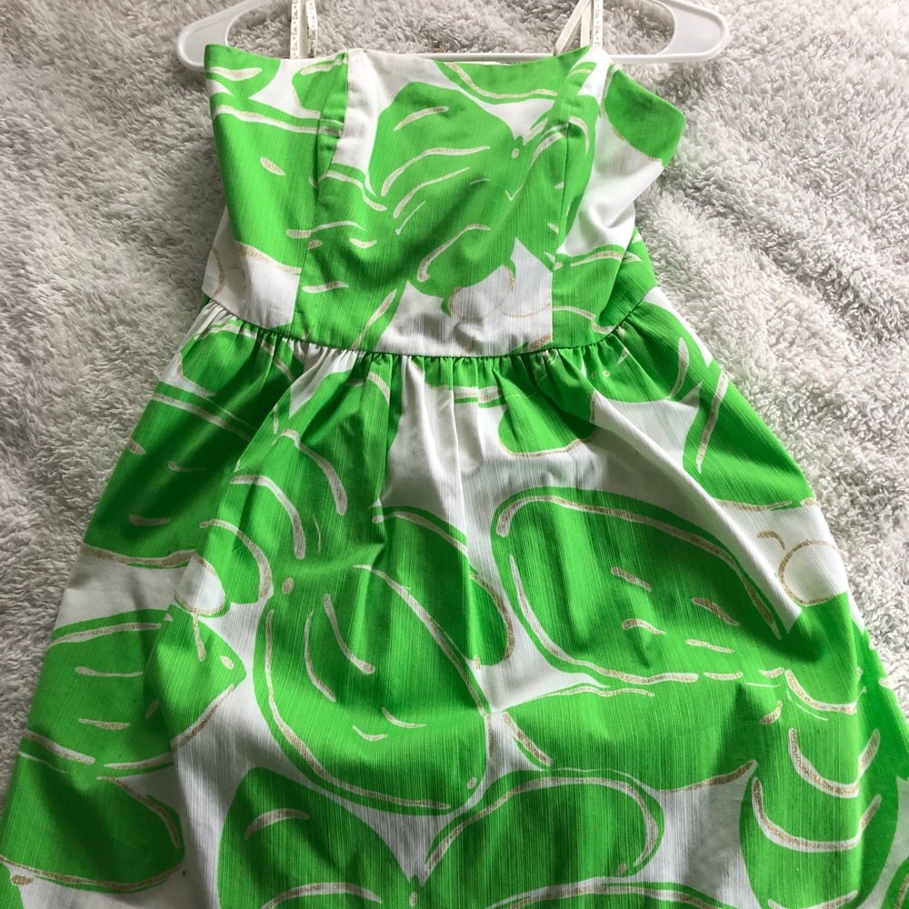 Lilly Pulitzer strapless dress